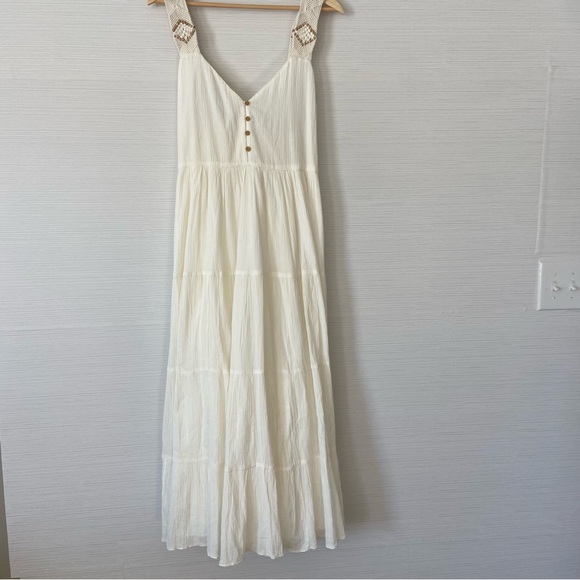 🌿|NWT| Sézane Lecce Dress in Ecru - Picture 6 of 14